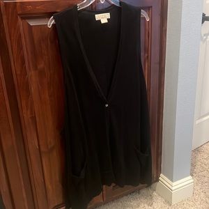 Michael Kors oversized sweater vest cardigan. Excellent condition